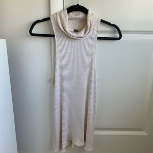 Free people Sleeveless Tank Top Turtle Neck